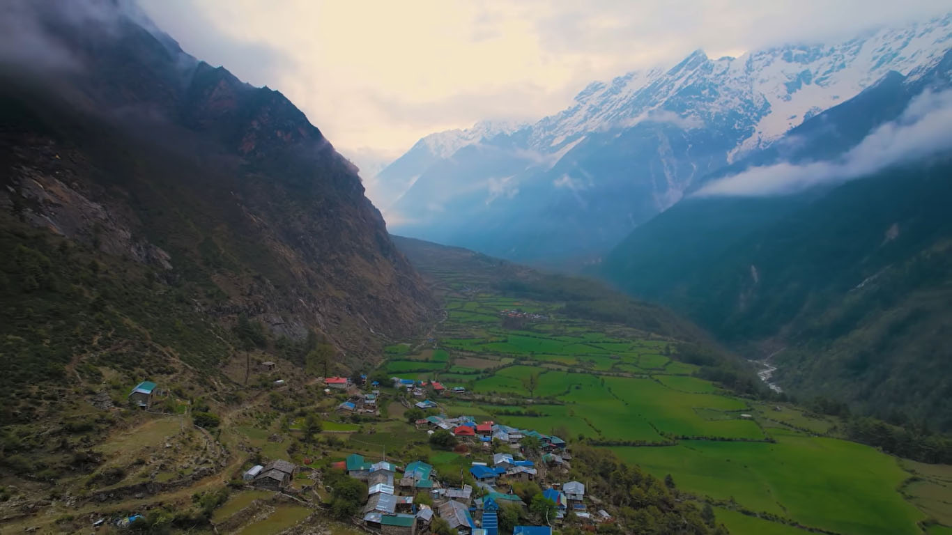 Tsum valley near the Manaslu Circuit