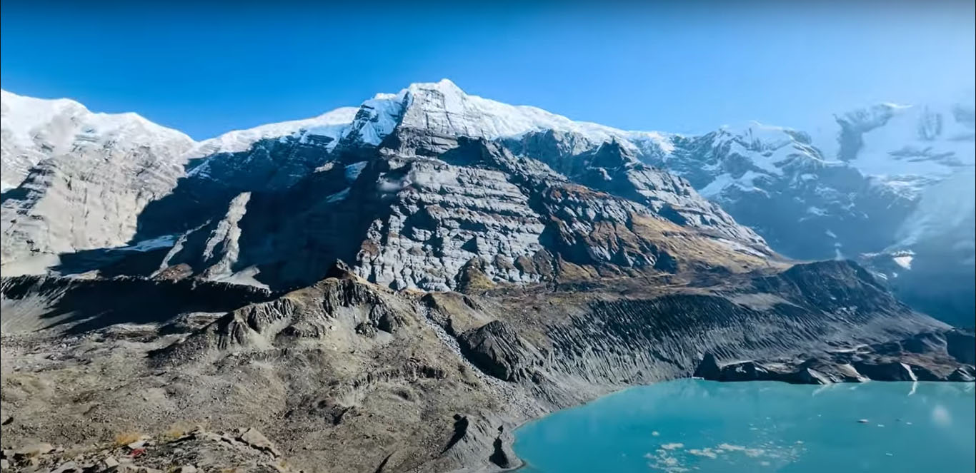 View from Annapurna North Base Camp
